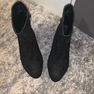 Embroidered Booties